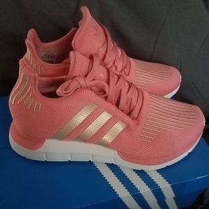Coral pink Adidas